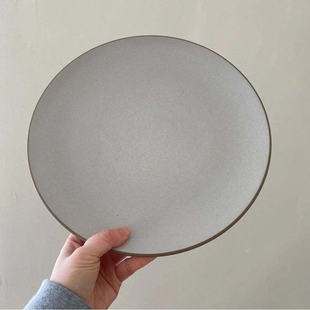 $58 Brand New Heath Ceramics Sand Color Coupe Dinner Plate 11'' Diameter
